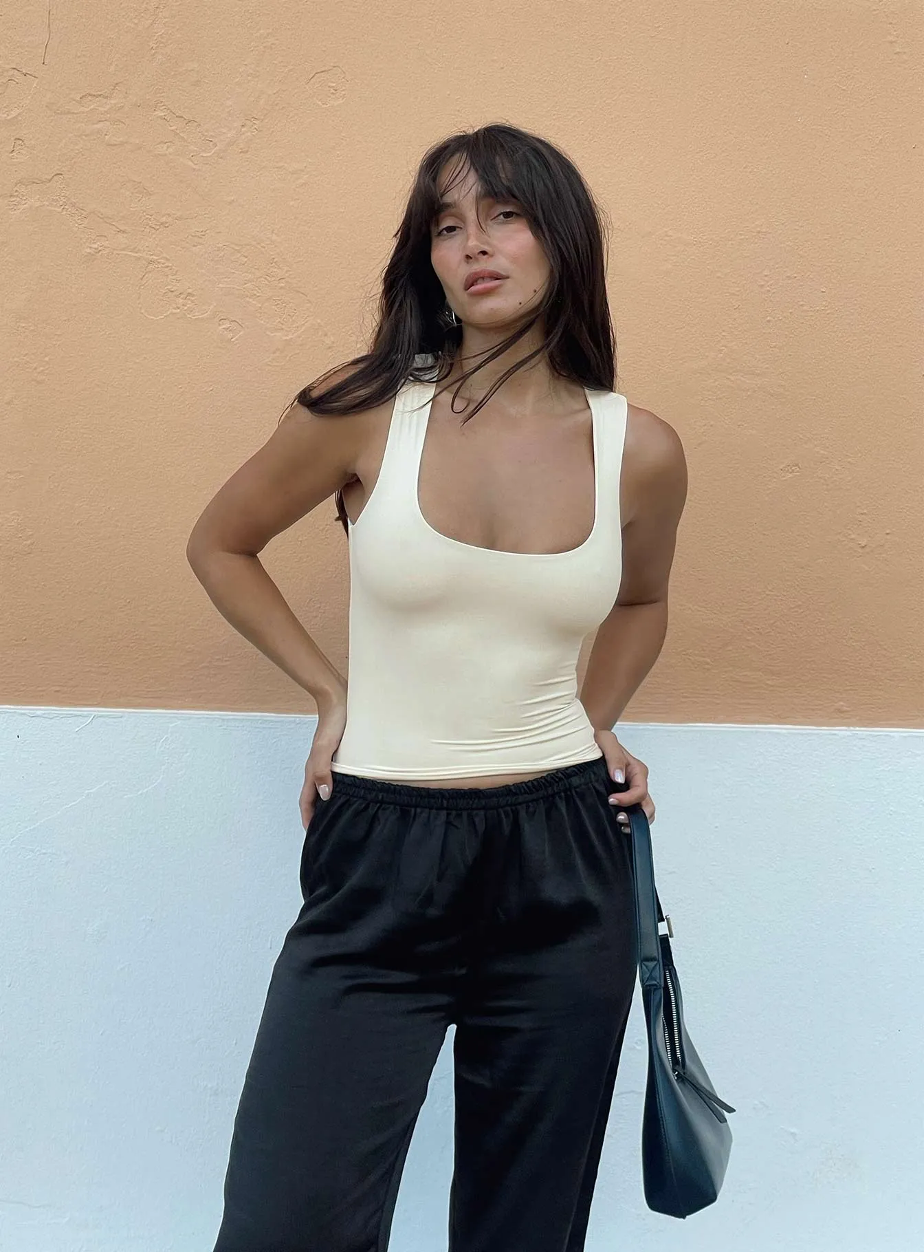 Zoe Top Cream sold by Princess Polly