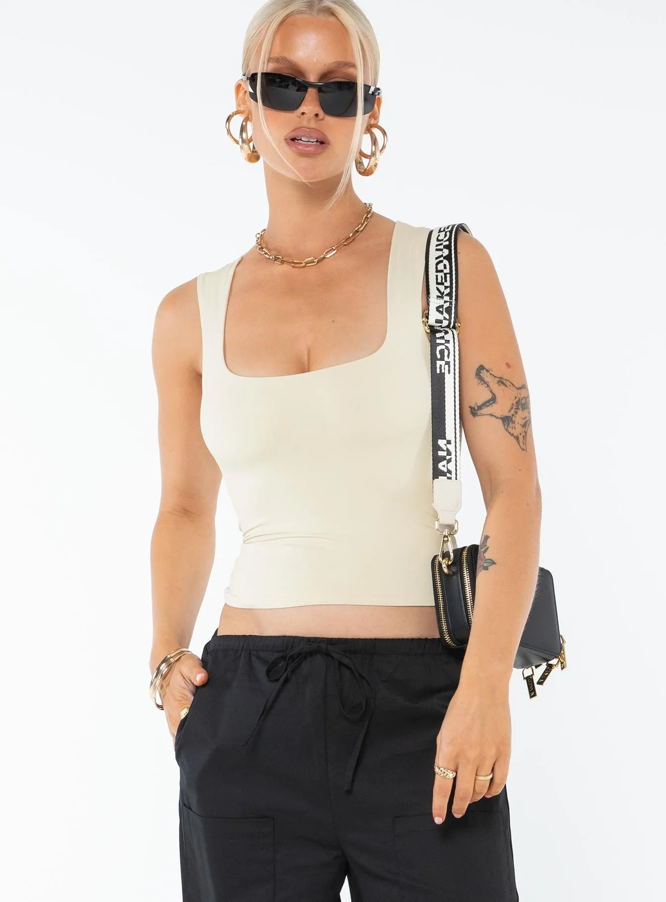 Zoe Top Cream sold by Princess Polly product image thumbnail 3