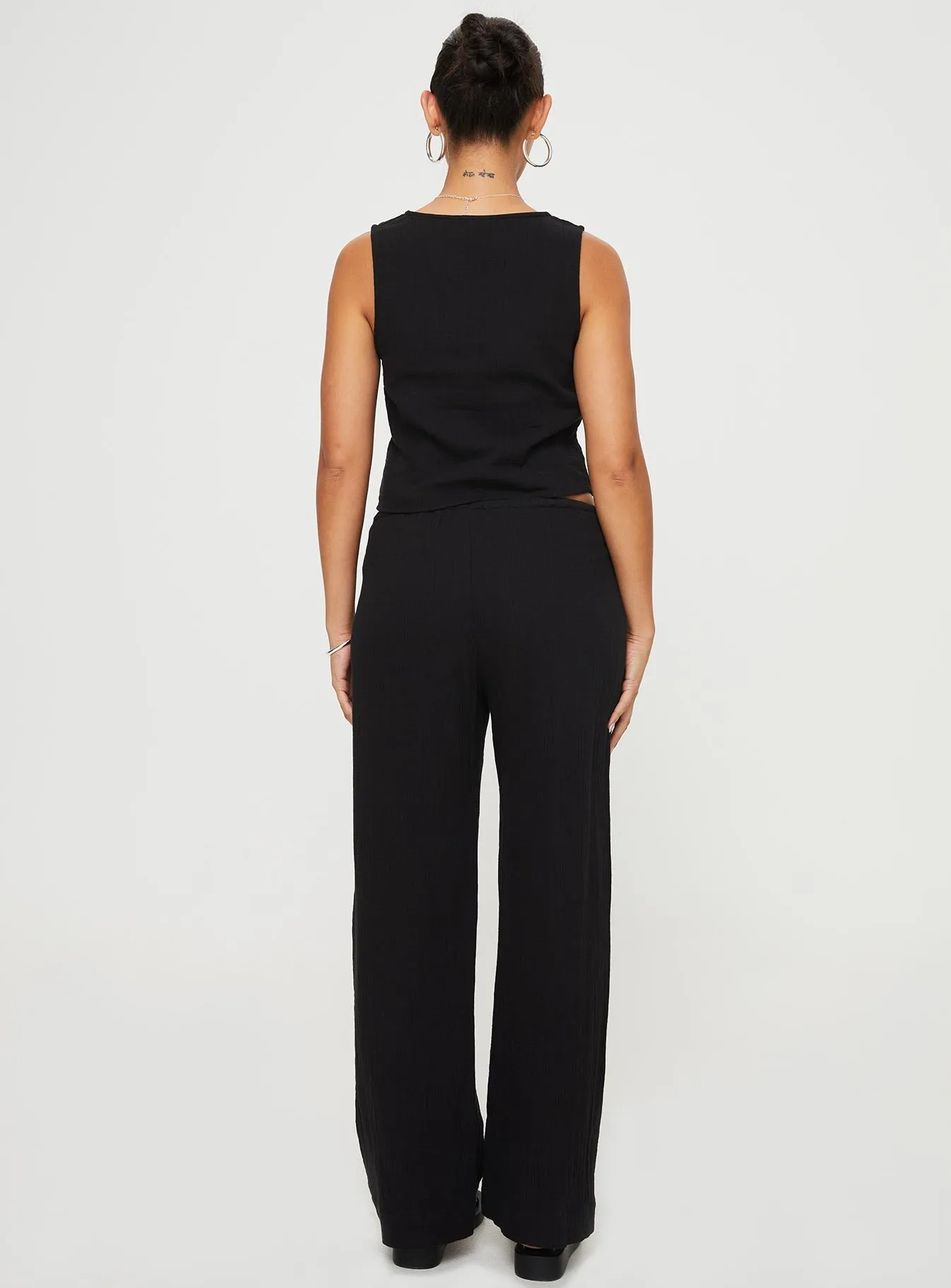 Zanzibar Pants Black sold by Princess Polly product image thumbnail 5
