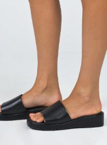 Delia Sandals Black sold by Princess Polly