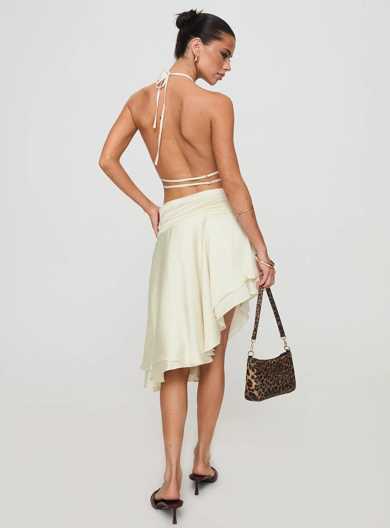 Legacy Midi Skirt Ivory sold by Princess Polly product image thumbnail 5