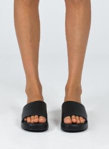 Delia Sandals Black sold by Princess Polly