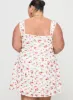 Dasha Mini Dress White Floral Curve sold by Princess Polly