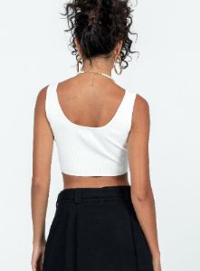 Josette Top White sold by Princess Polly