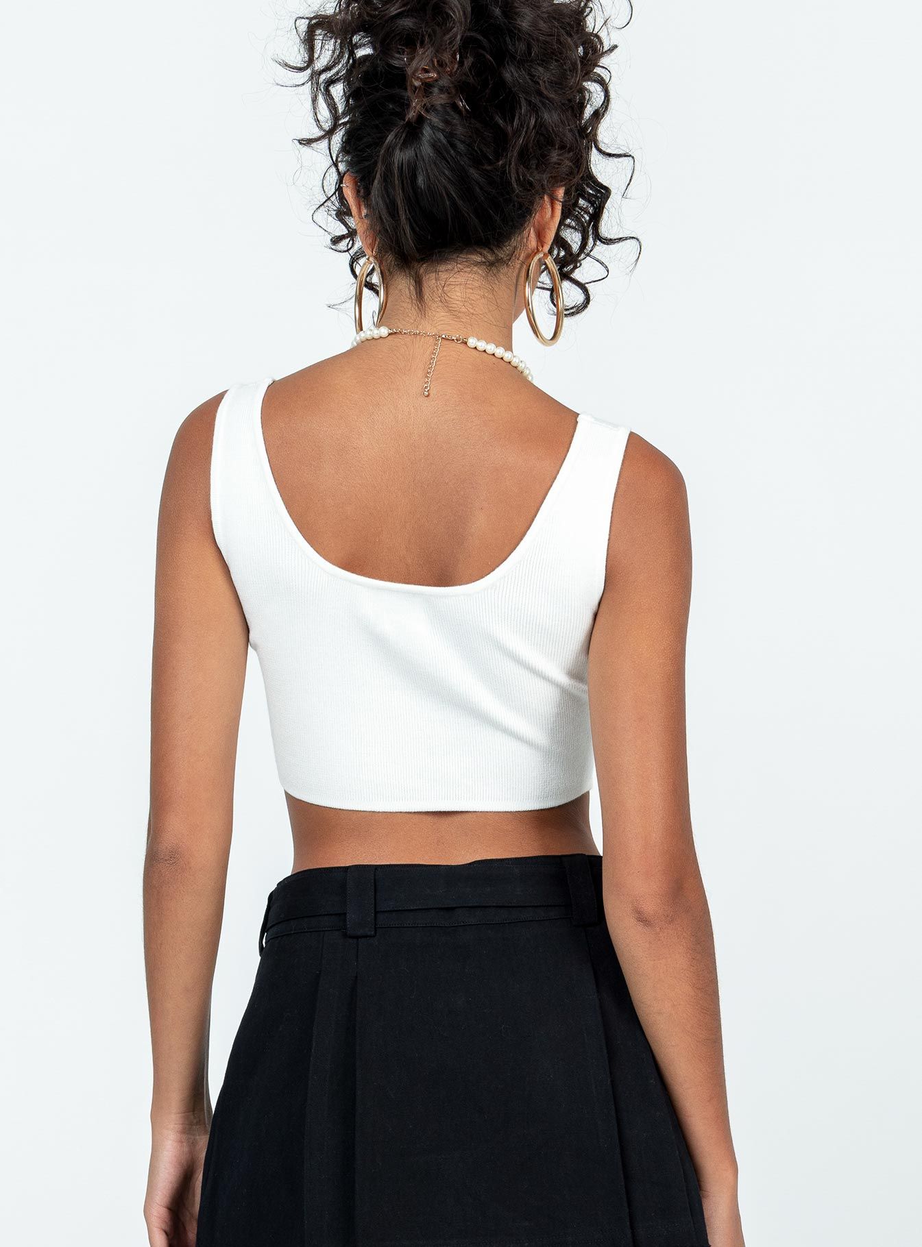 Josette Top White sold by Princess Polly product image thumbnail 5