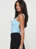 Morgane Mesh Bodysuit Blue sold by Princess Polly