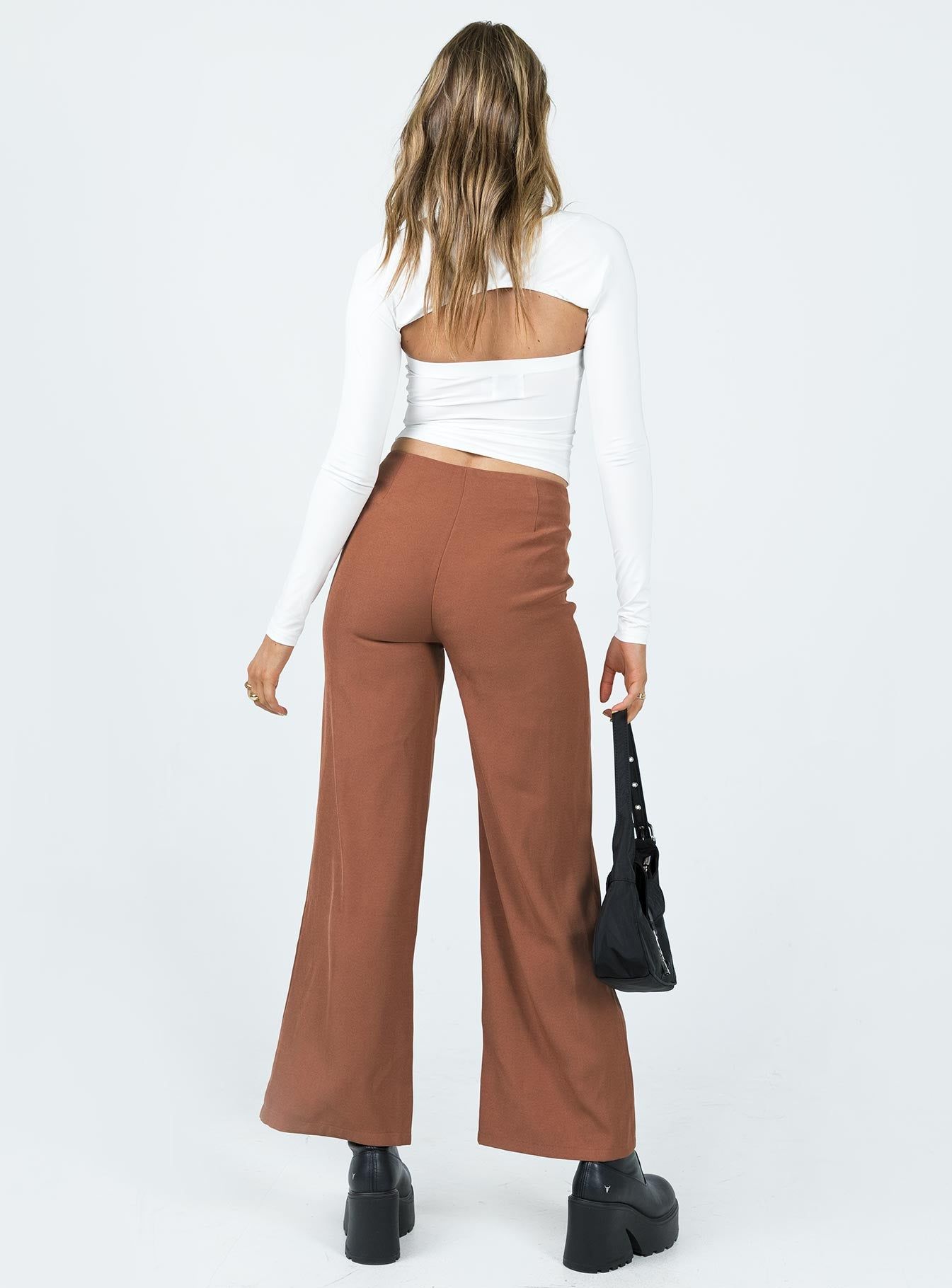Masefield Pants Brown sold by Princess Polly product image thumbnail 4