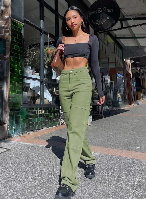 Copeland Jeans Khaki sold by Princess Polly