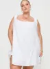 Swing Mini Dress White Curve sold by Princess Polly