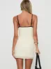 Nolane Mini Dress Cream Petite sold by Princess Polly