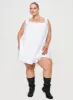 Swing Mini Dress White Curve sold by Princess Polly