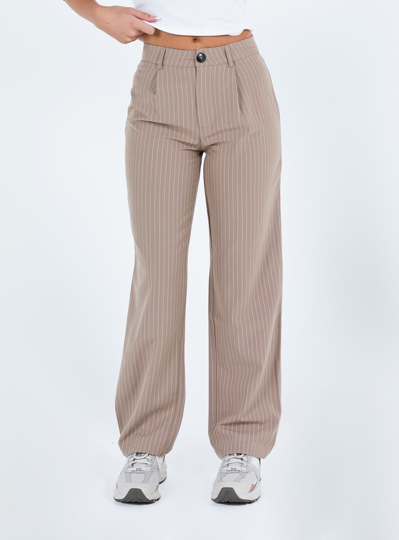 Titius Pants Beige Petite sold by Princess Polly product image thumbnail 2