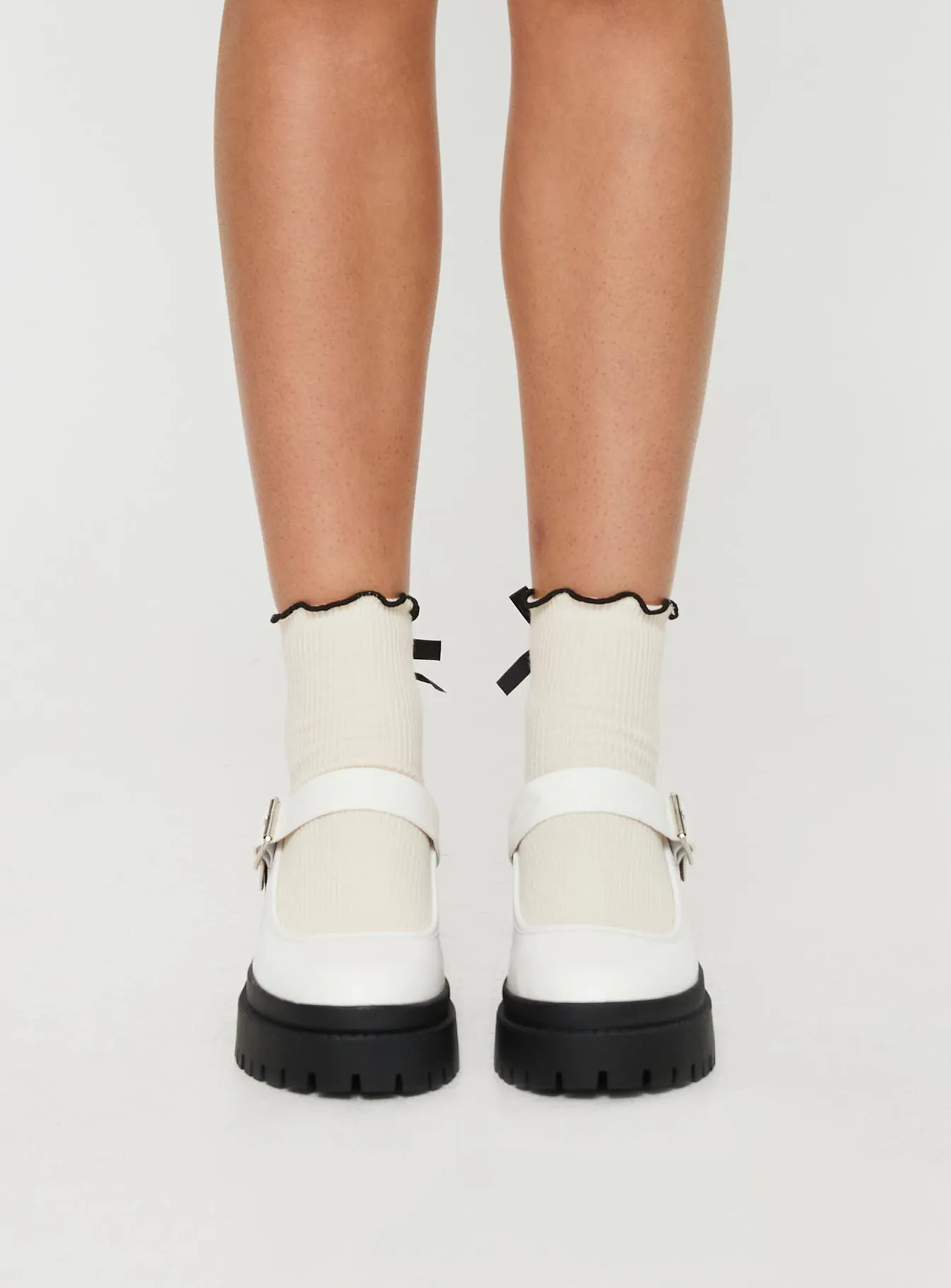 Sabrina Heels White sold by Princess Polly product image thumbnail 2