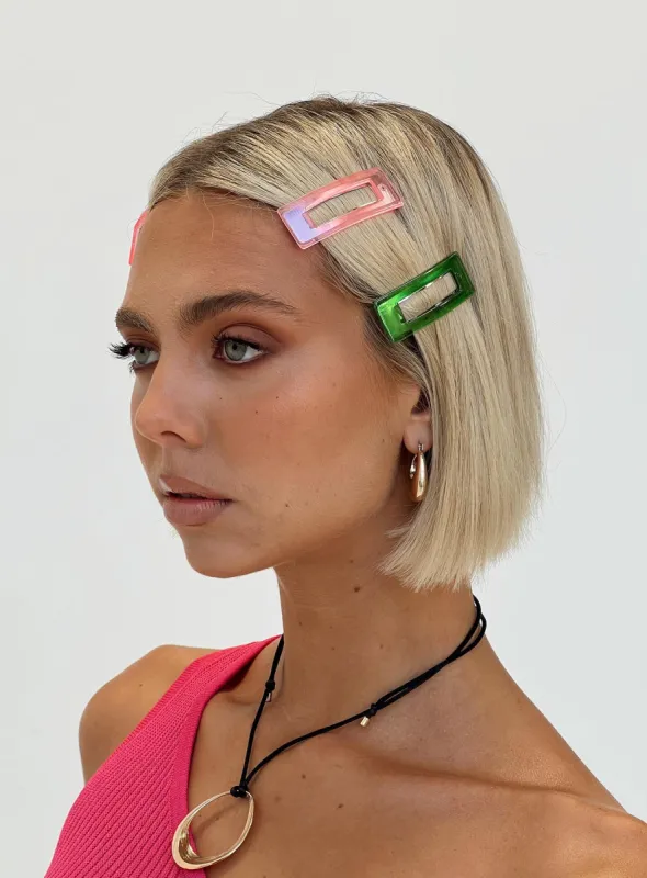 Moizant Hair Clip Pack Multi sold by Princess Polly