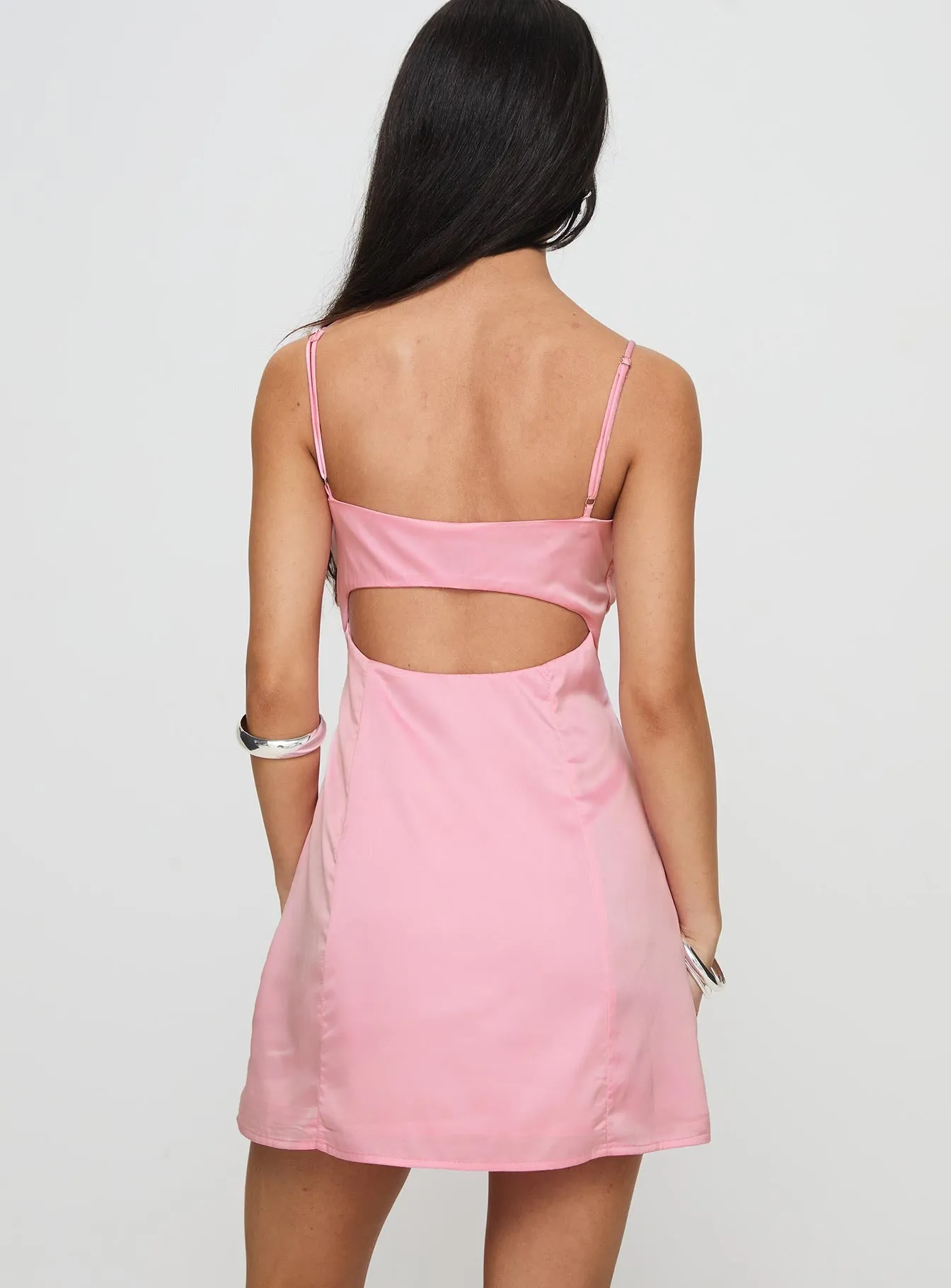 Karrigan Mini Dress Pink sold by Princess Polly product image thumbnail 4