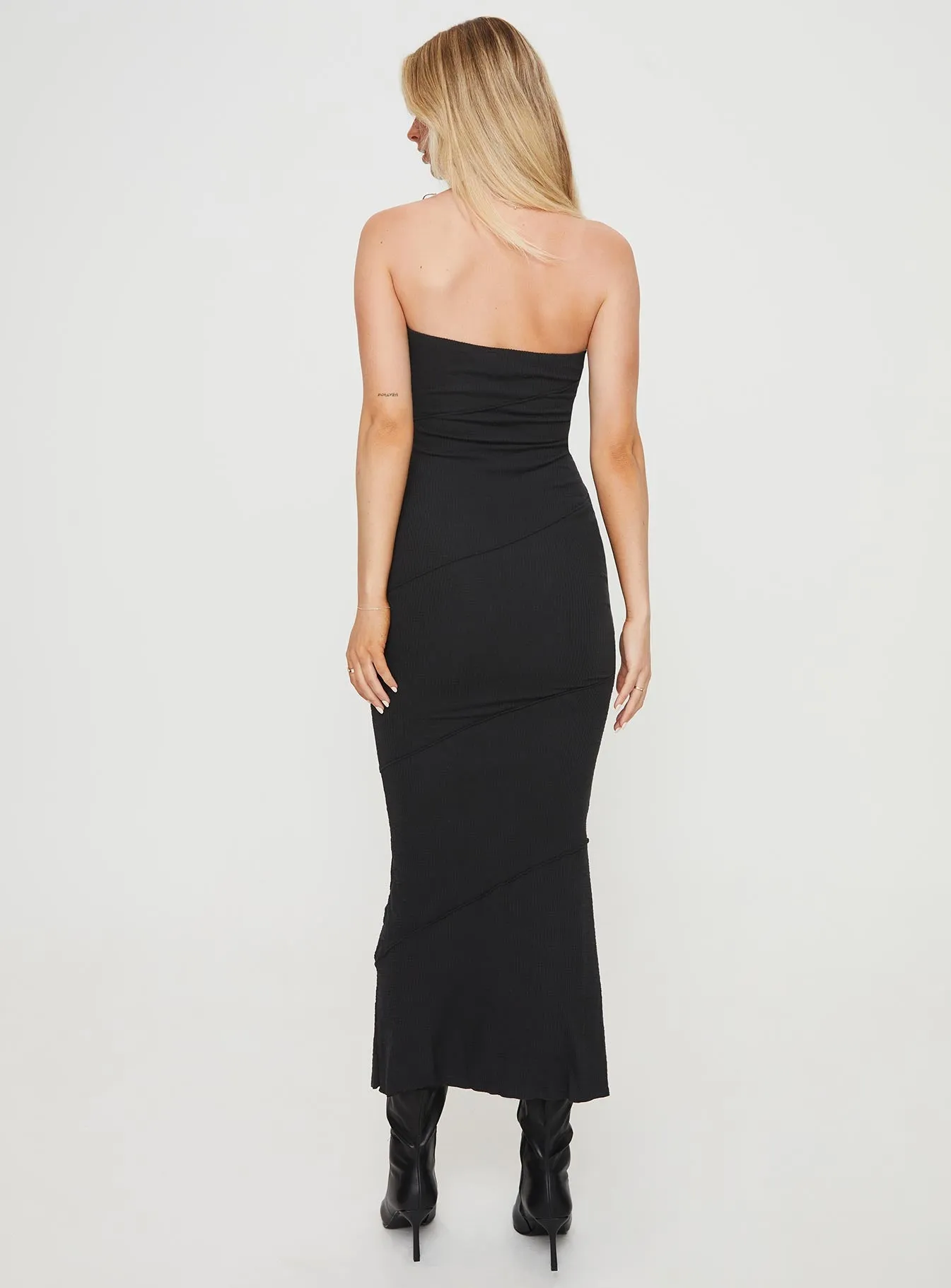 Oscar Midi Dress Black Tall sold by Princess Polly product image thumbnail 5