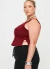 Rehna Top Burgundy Curve sold by Princess Polly