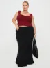 Rehna Top Burgundy Curve sold by Princess Polly