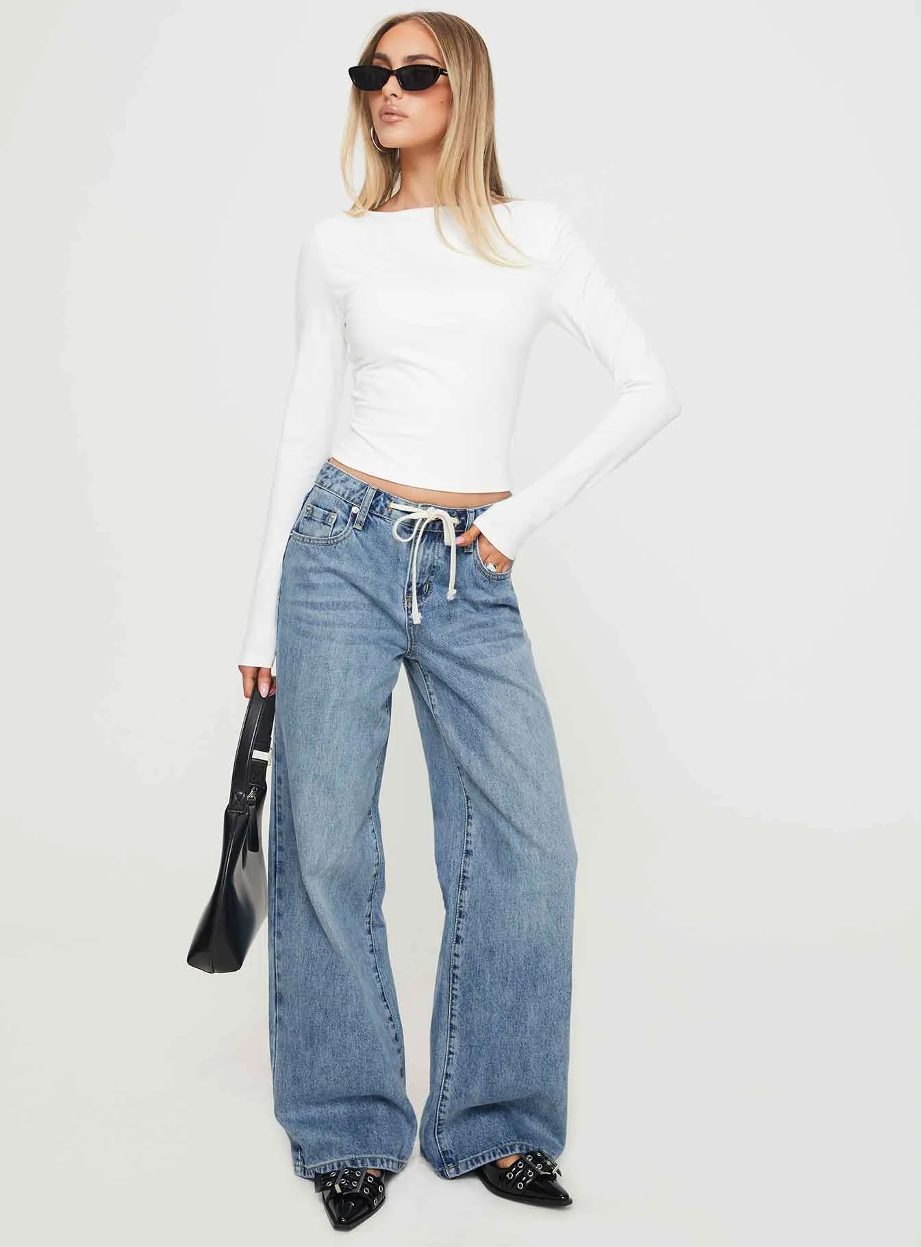 Nadene Top White sold by Princess Polly product image thumbnail 3
