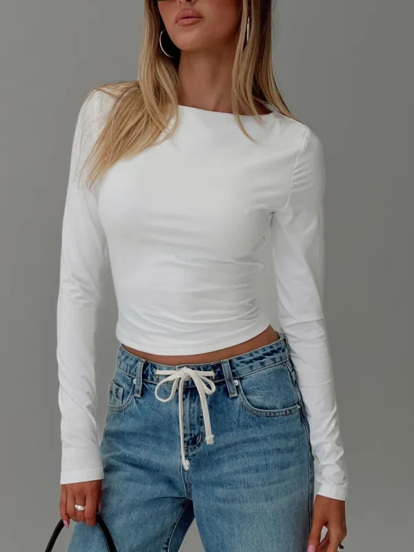Nadene Top White sold by Princess Polly