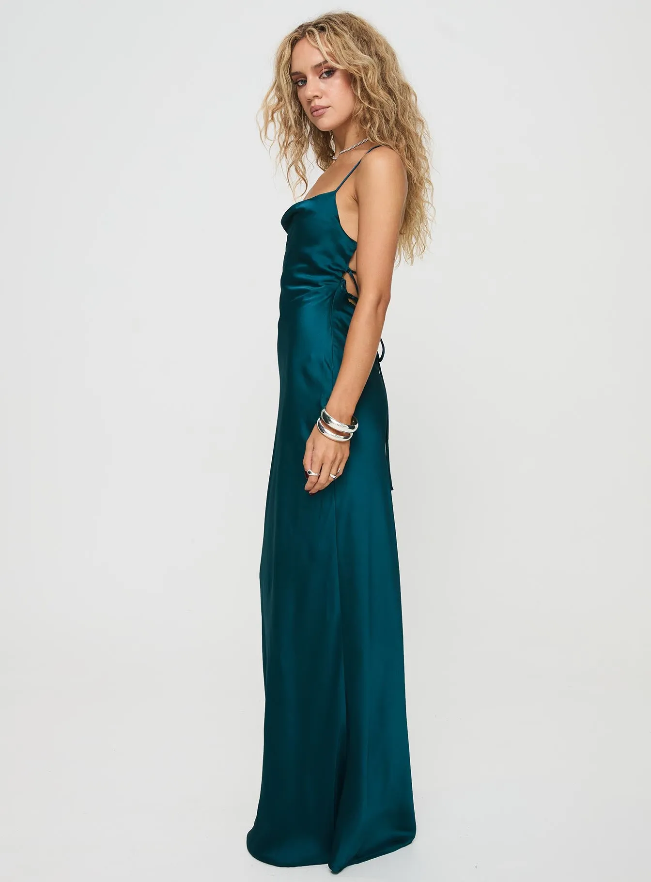 Esti Maxi Dress Blue sold by Princess Polly product image thumbnail 3