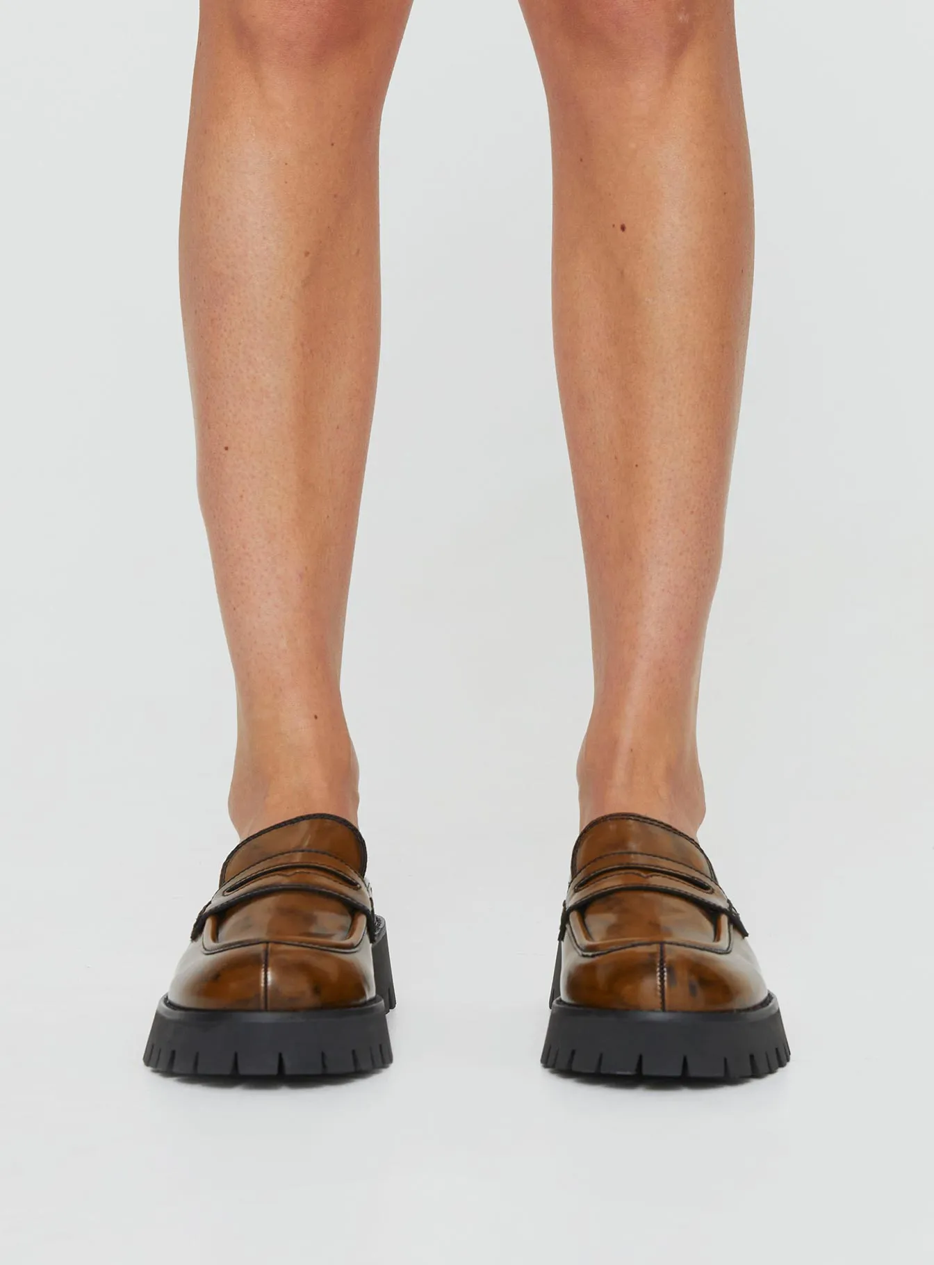 Grayson Mule Loafers Brown sold by Princess Polly product image thumbnail 2