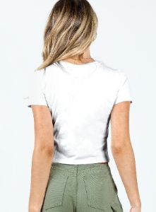 Italy Love Tee Ivory sold by Princess Polly