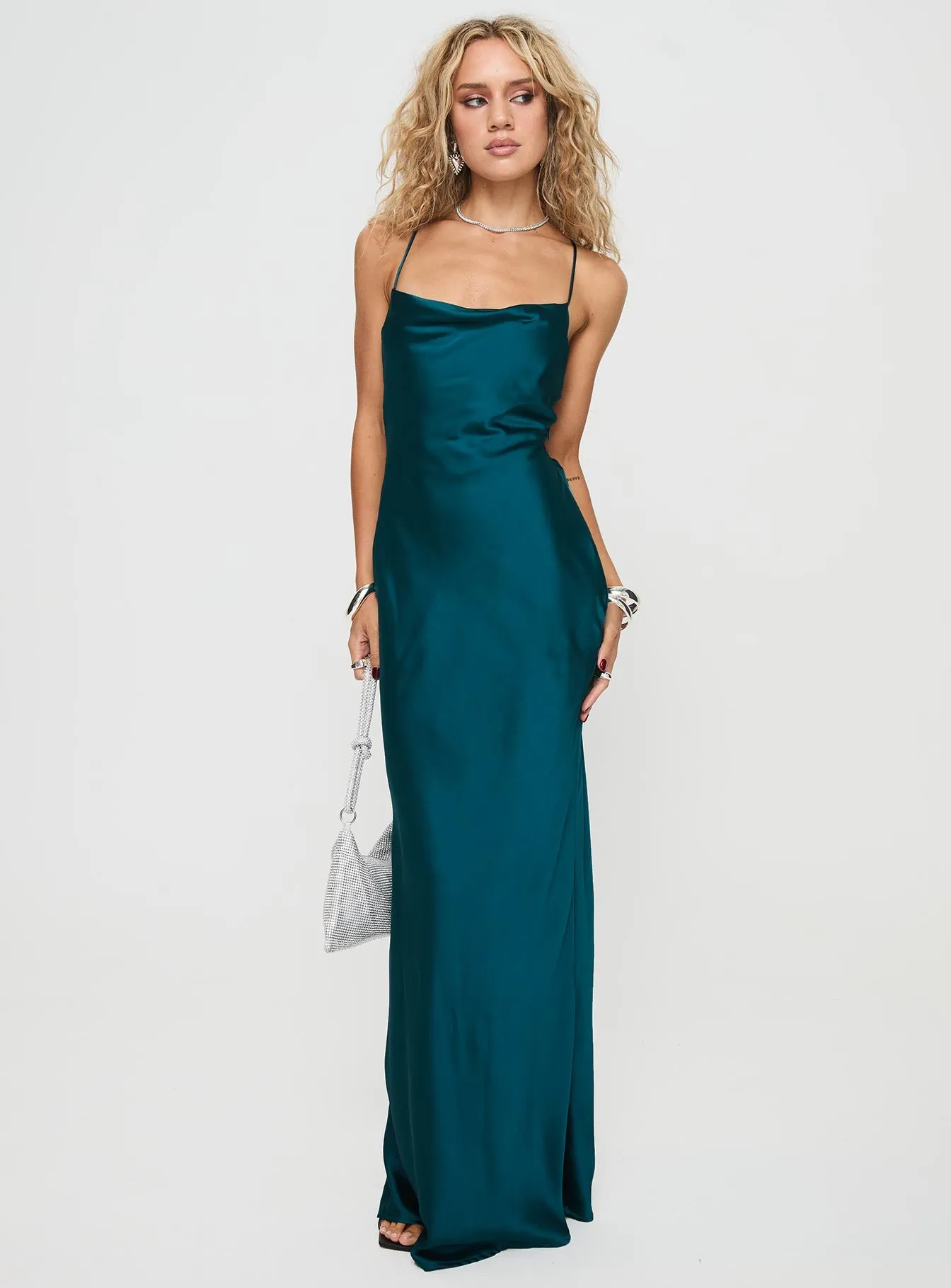 Esti Maxi Dress Blue sold by Princess Polly product image thumbnail 2