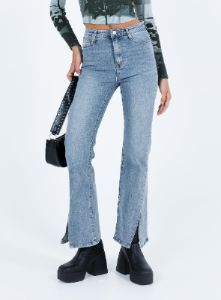 Keels Flare Denim Jeans sold by Princess Polly