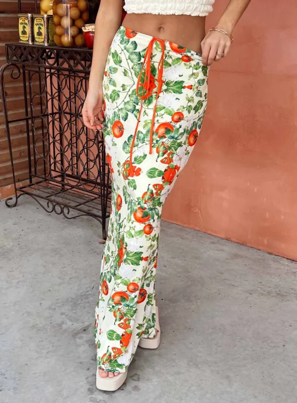 Vineyard Maxi Skirt Multi sold by Princess Polly