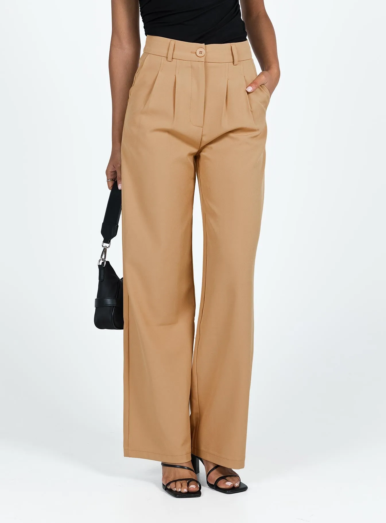Archer Pants Camel sold by Princess Polly product image thumbnail 3