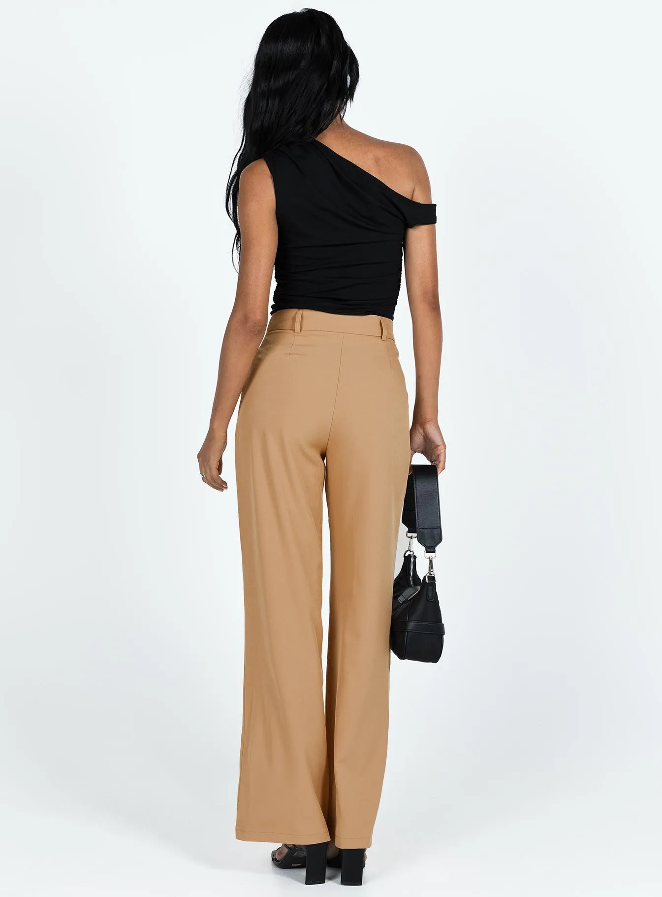 Archer Pants Camel sold by Princess Polly product image thumbnail 5
