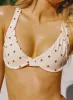 Sarah Underwire Bikini Top White Diamond sold by Princess Polly