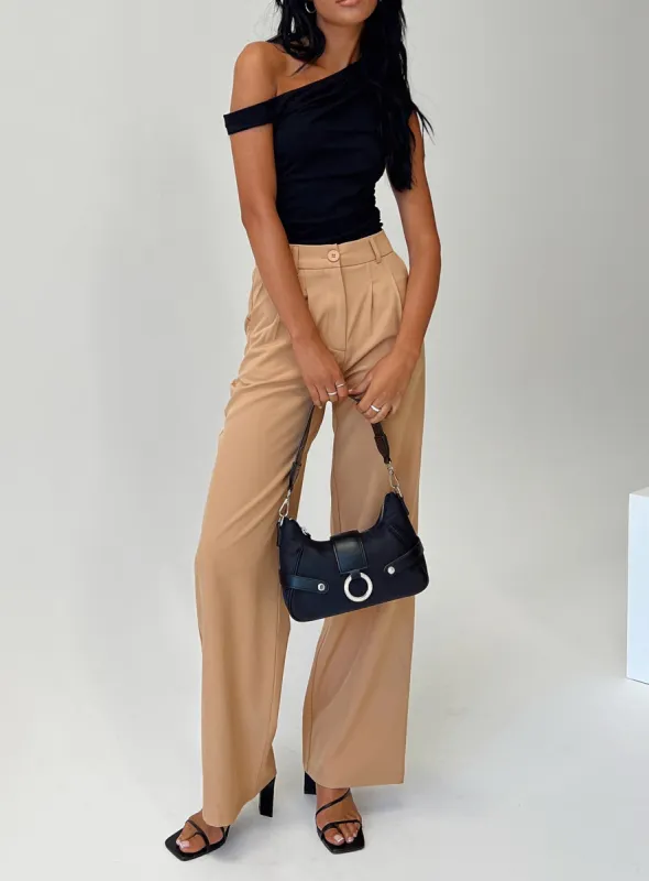 Archer Pants Camel sold by Princess Polly