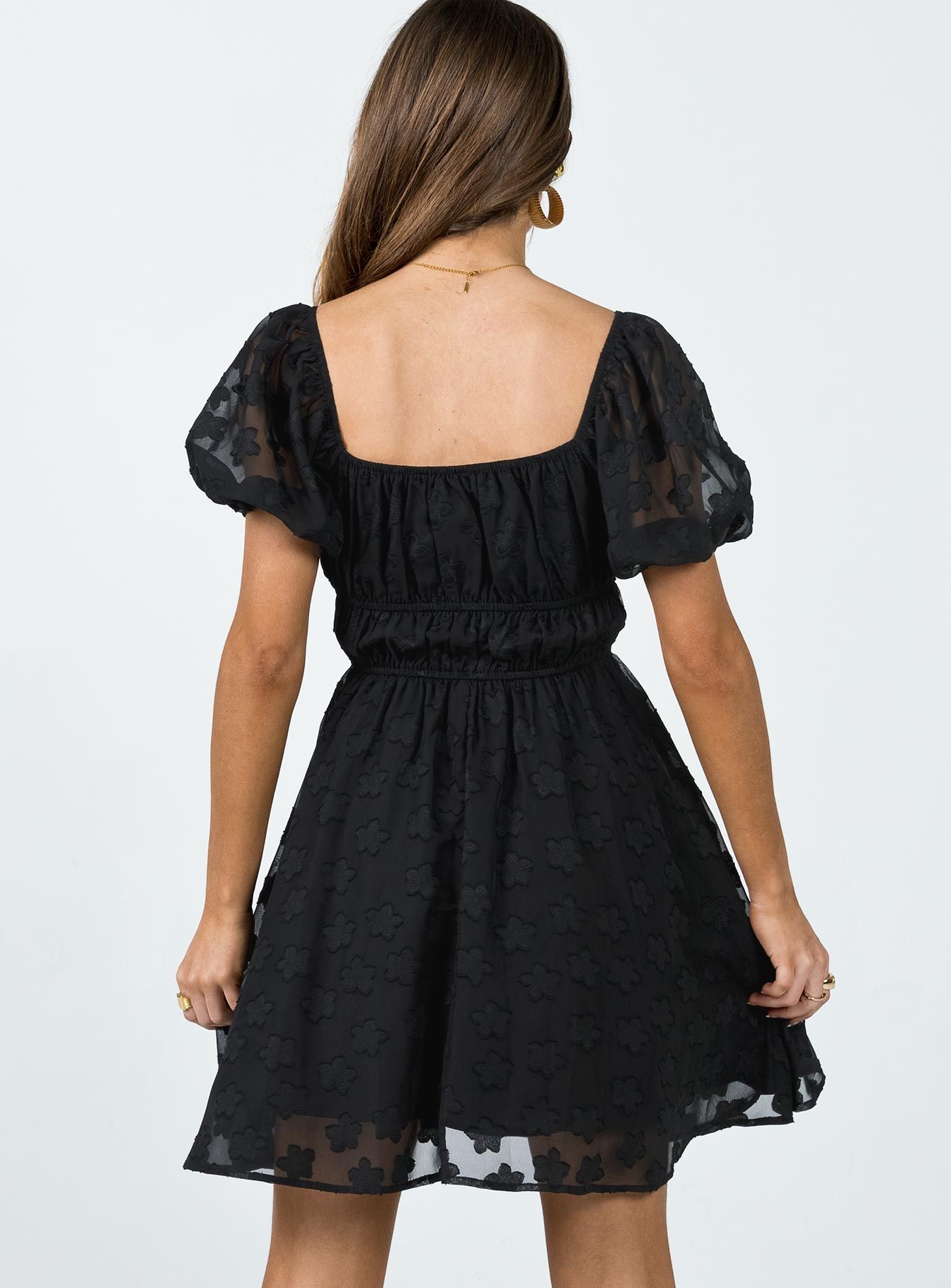 Kenny Mini Dress Black sold by Princess Polly product image thumbnail 4