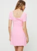 Jerri Mini Dress Pink sold by Princess Polly