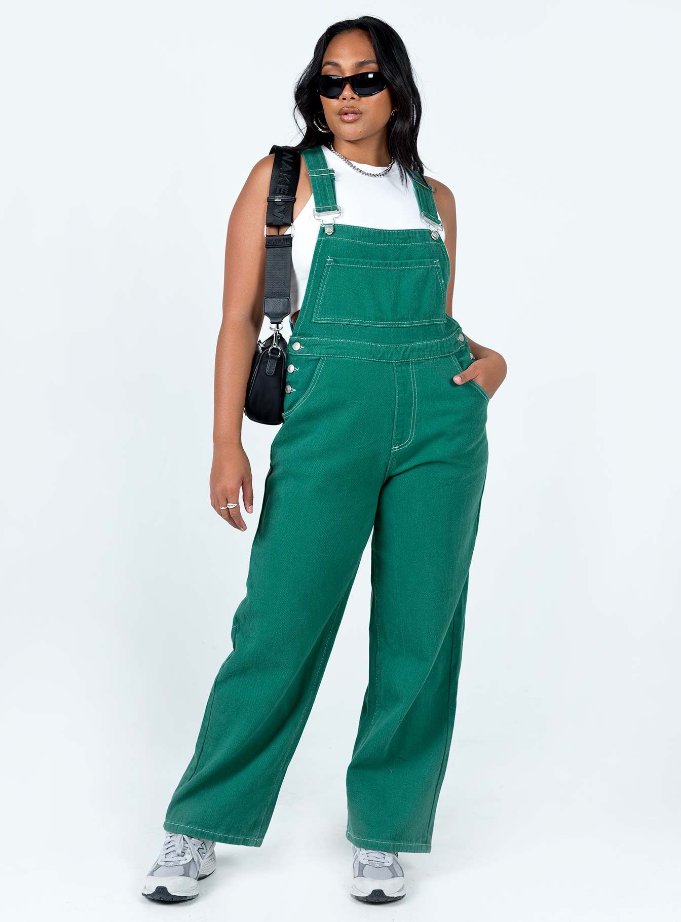 Menzies Overalls Green sold by Princess Polly product image thumbnail 3