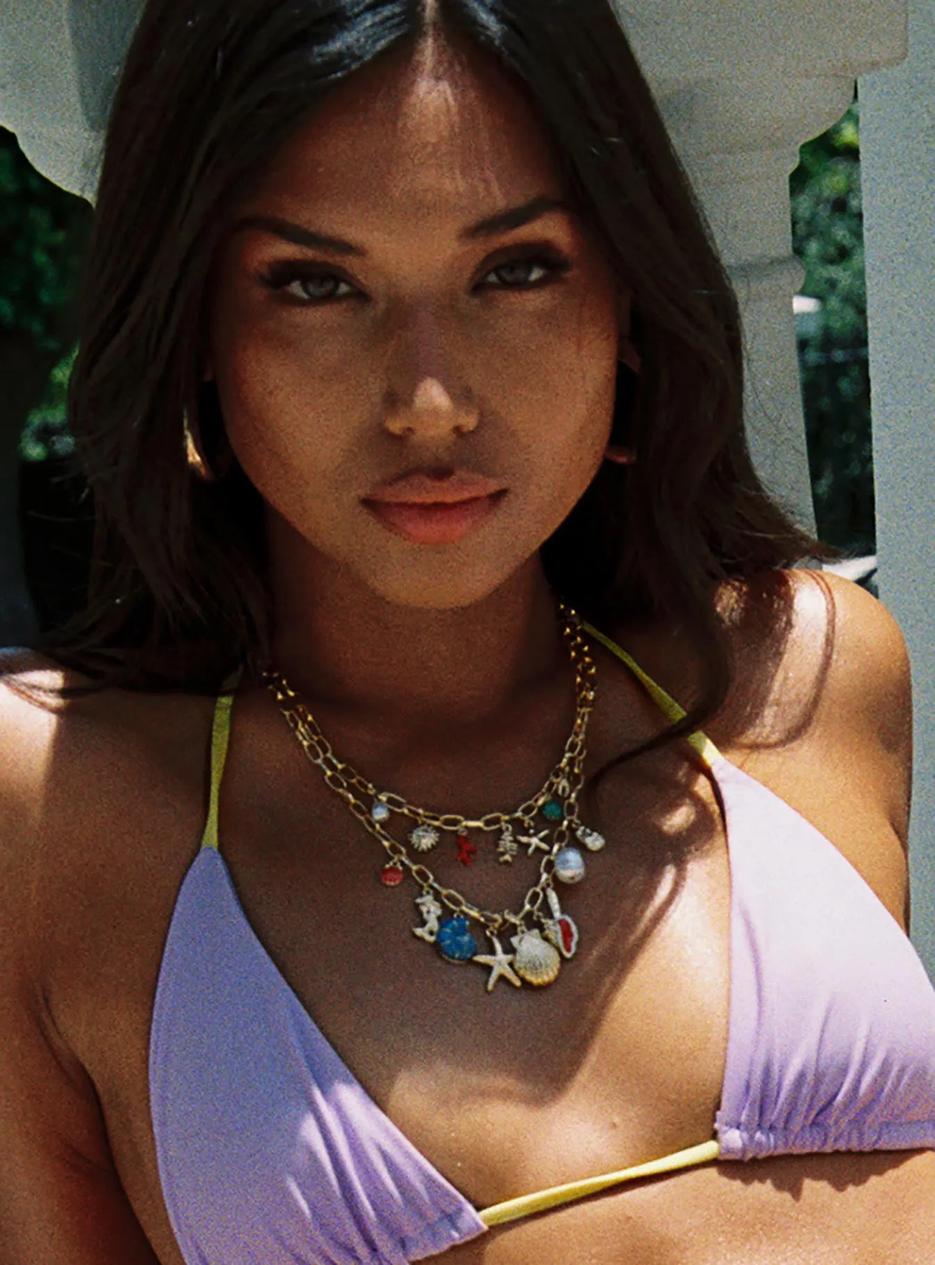 Sealife Charm Necklace Gold sold by Princess Polly