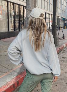 Amato Sweatshirt Grey sold by Princess Polly