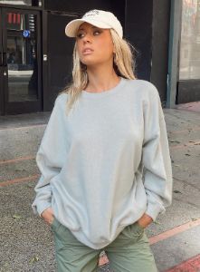 Amato Sweatshirt Grey sold by Princess Polly