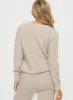 Abrams Rib Knit Crew Sweater Beige sold by Princess Polly