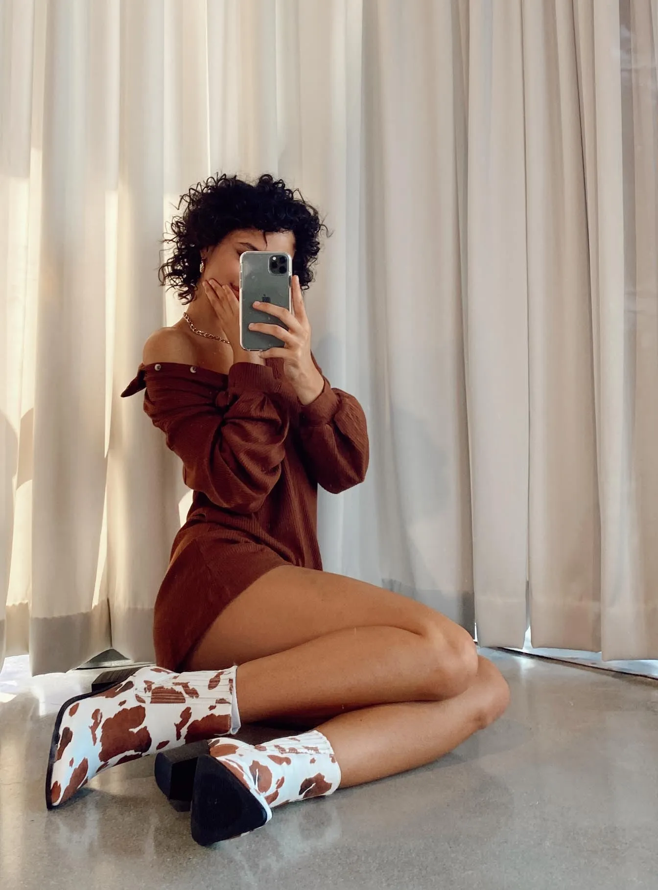 Molly Western Cow Boot sold by Princess Polly product image thumbnail 2