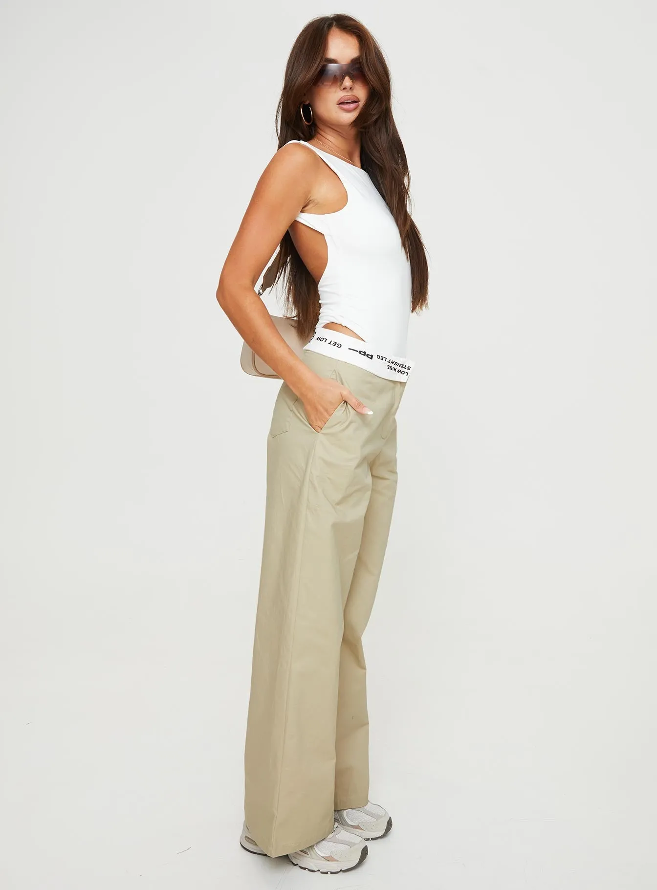 Carazon Pants Beige sold by Princess Polly product image thumbnail 4