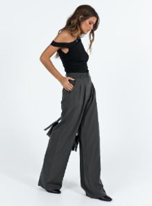 Archer Pants Slate Lower Impact sold by Princess Polly