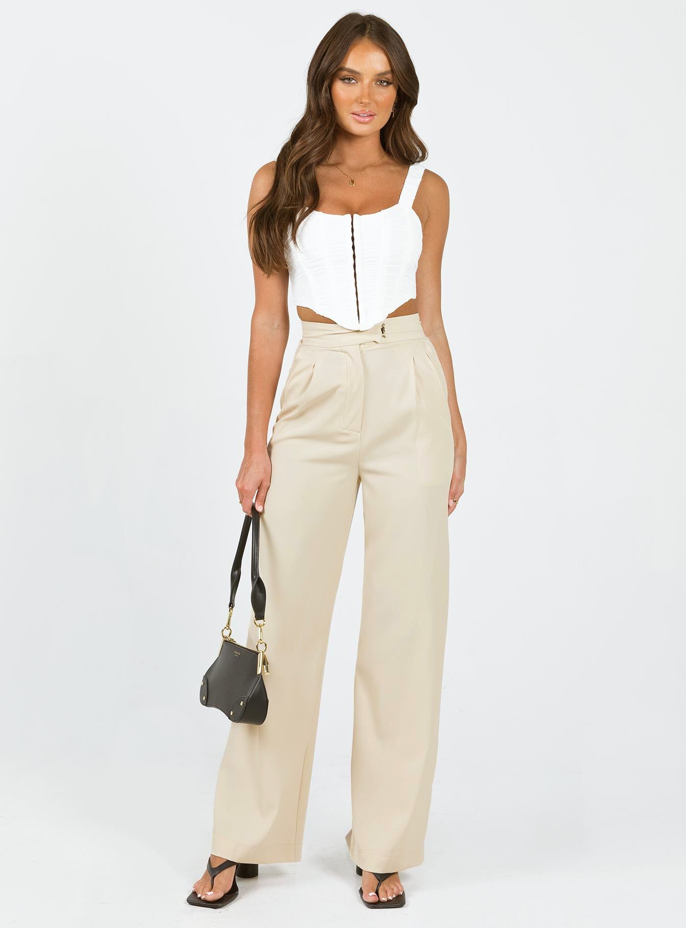 Regence Pants Beige sold by Princess Polly product image thumbnail 2