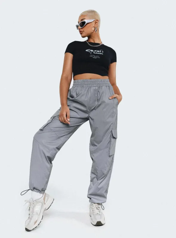Renni Pants Grey sold by Princess Polly
