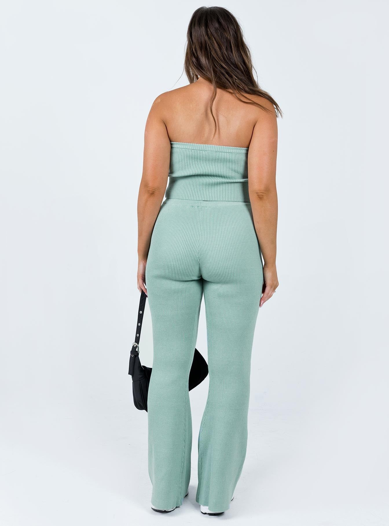 Hutchies Knit Pant Green sold by Princess Polly product image thumbnail 5