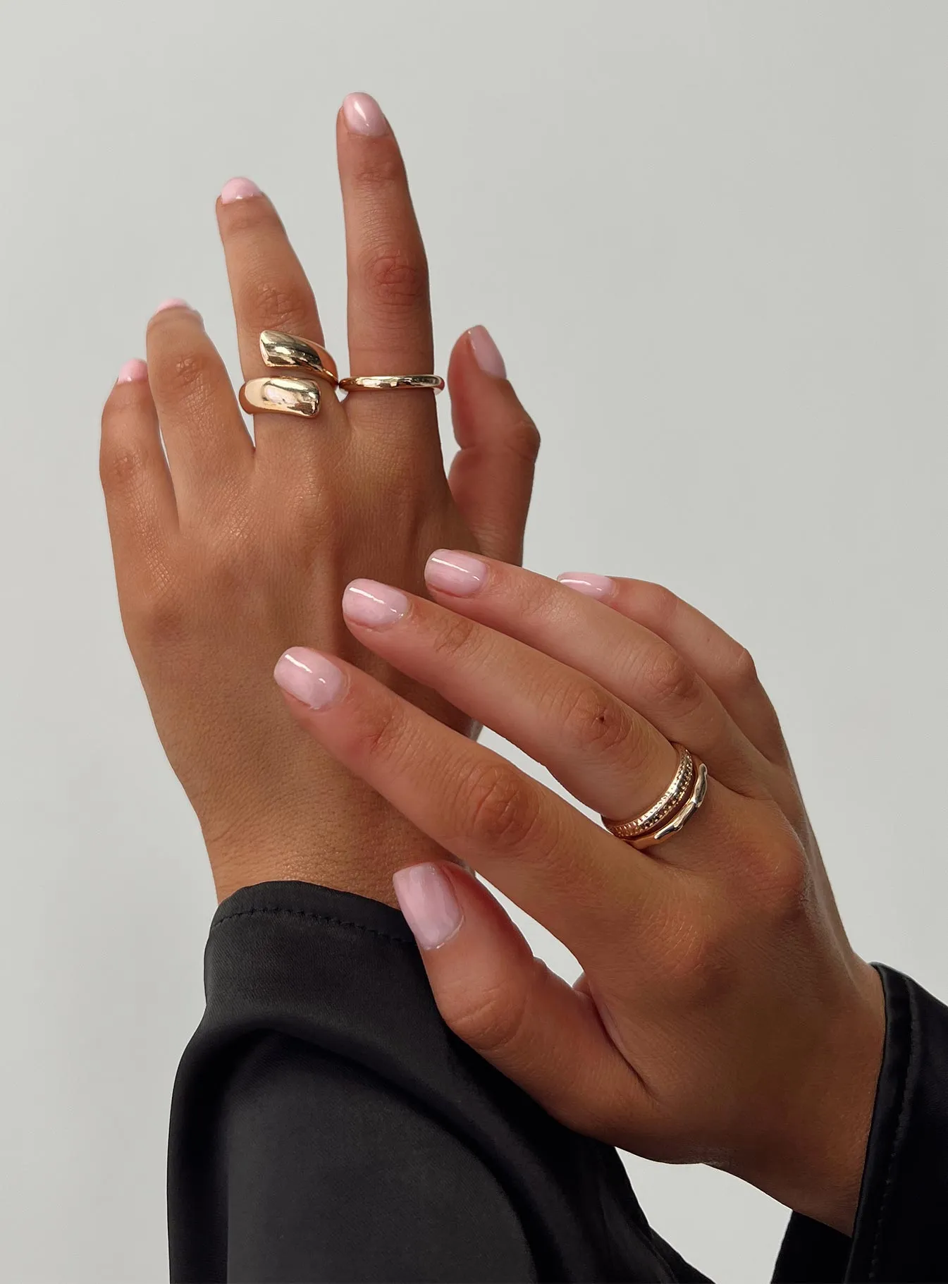 Stacks Ring Pack Gold sold by Princess Polly