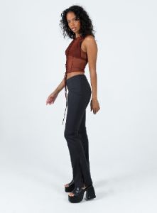 Long Nights Flare Pants Black sold by Princess Polly