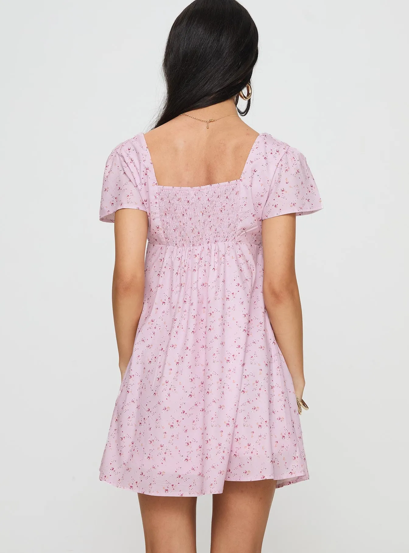Jaxton Mini Dress Pink Multi sold by Princess Polly product image thumbnail 4